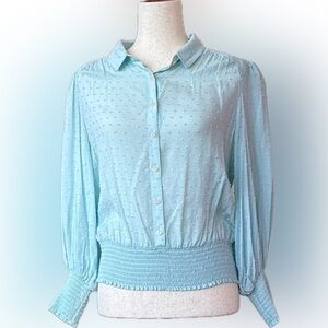Maeve Light Blue Women's Top